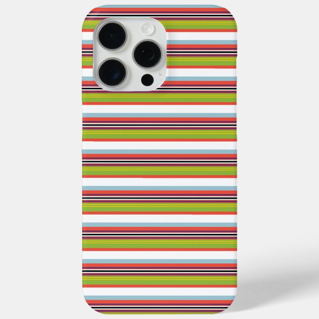 Coques Case-Mate iPhone Rayures colorées magiques (Verso)