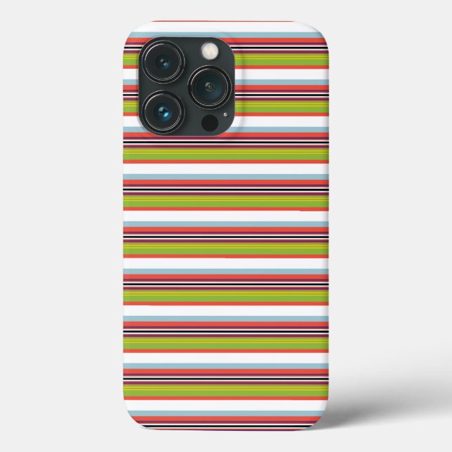 Coques Case-Mate iPhone Rayures colorées magiques (Verso)