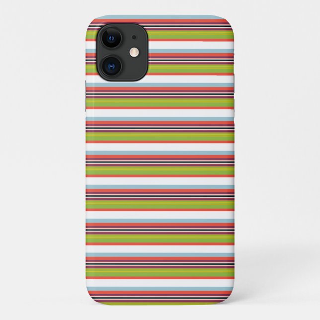 Coques Case-Mate iPhone Rayures colorées magiques (Dos)