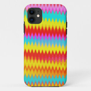 Coque Case-Mate Pour iPhone Rayures colorées multi de chevron