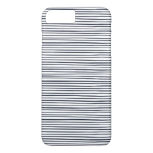 Coque Case-Mate iPhone Rayures d'aquarelle de la marine classique
