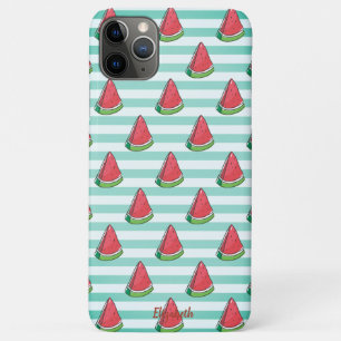 Case-Mate iPhone Case Rayures de pastèque cool - Personnalisé
