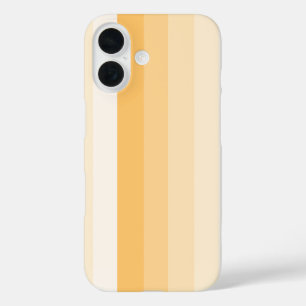 Coque Pour iPhone 16 Rayures d'ombre jaunes