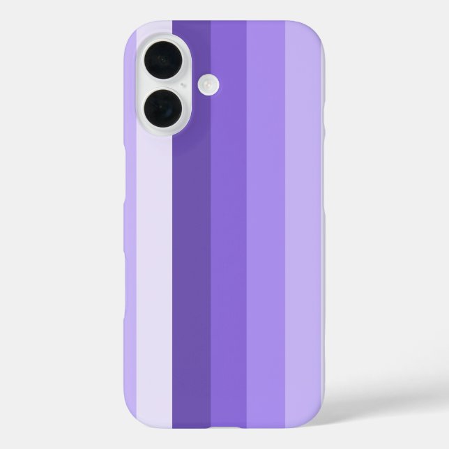 Coques Case-Mate iPhone Rayures d'ombre violette (Verso)