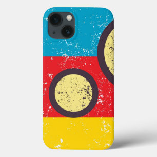 Coque Case-Mate iPhone rayures et cercle