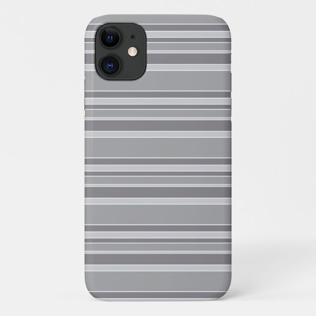 Coques Case-Mate iPhone Rayures grises (Dos)