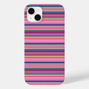 Coque Case-Mate iPhone Rayures multicolores rétro