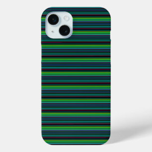 Coque Case-Mate iPhone Rayures néon colorées mignonnes