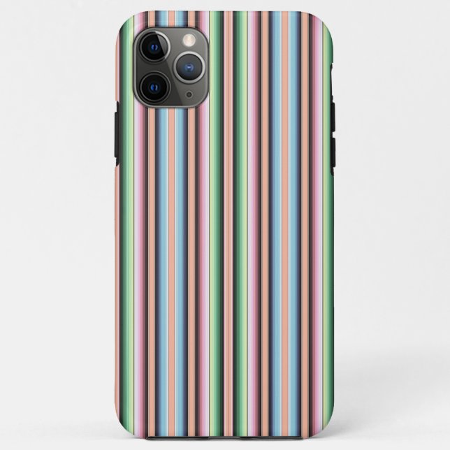 Coques Case-Mate iPhone Rayures pastel serape (Dos)