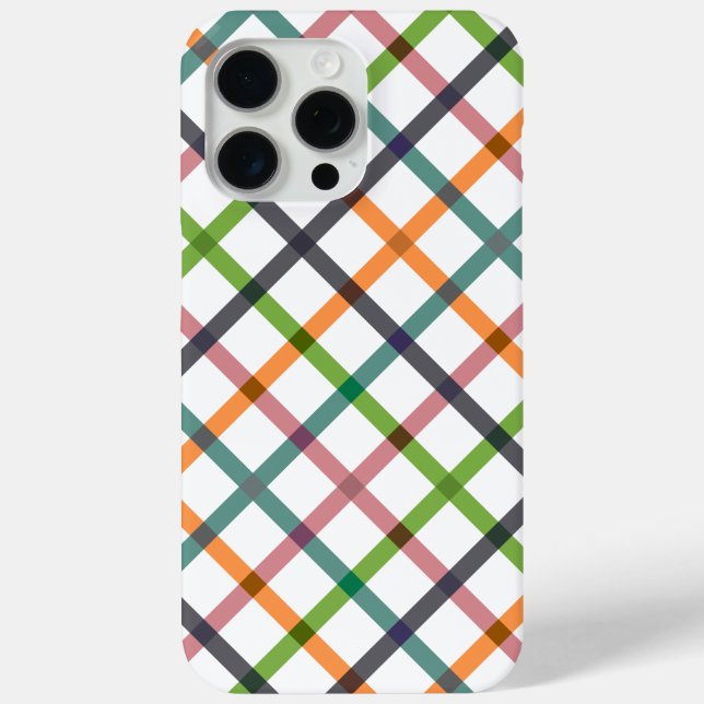 Coques Case-Mate iPhone Rayures Rétro (Verso)