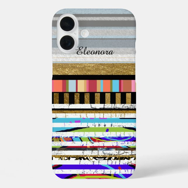 Coques Case-Mate iPhone rayures super-cool pour iPhone-6 (Verso)