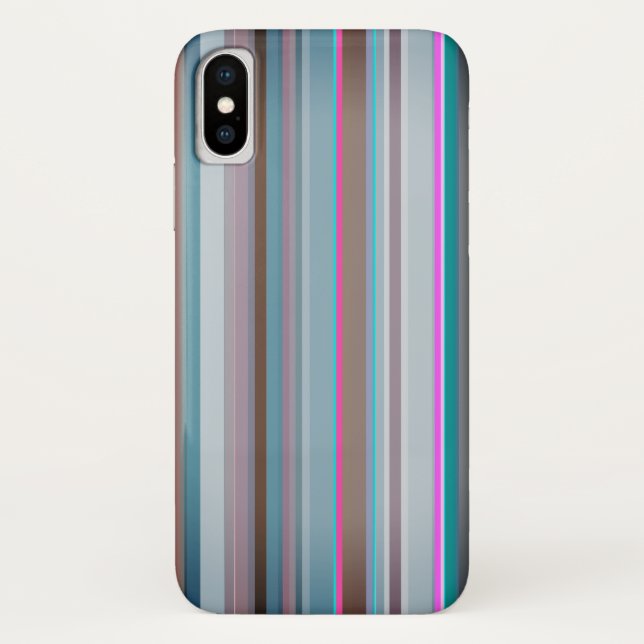 Coques Case-Mate iPhone Rayures verticales élégantes (Dos)