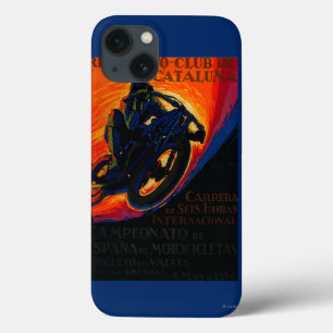 Coques Pour iPhone Real Moto Club Vintage PosterEurope