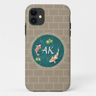 Case-Mate iPhone Case Réaliste Vert Japonais Koi Poisson Pond
