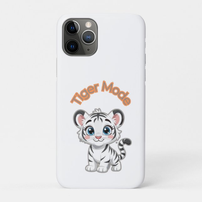 Coques Case-Mate iPhone Realistic White Tiger – Photorealistic Wildlife Ar (Dos)