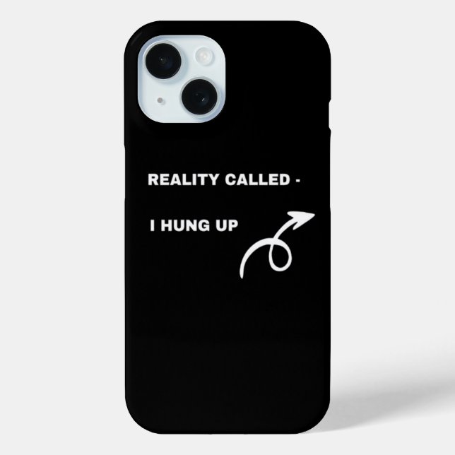 Coques Case-Mate iPhone Réalité Appelée, J'Ai Suspendu - Humour Attitude D (Verso)