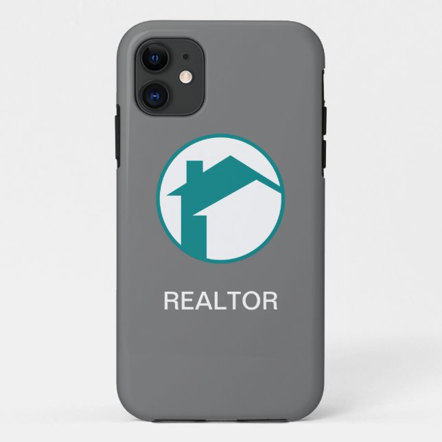 Coques Case-Mate iPhone Realtor Business Professional House Logo Modèle (Dos)