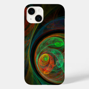 Coque Case-Mate iPhone Reborn Green Art Abstrait