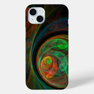 Coque Case-Mate iPhone Reborn Green Art Abstrait