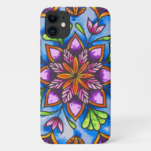 Coques Case-Mate iPhone Reborn Mandala (Dos)