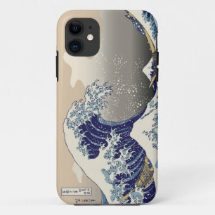 Coque iPhone 11 Recherche élevée Hokusai la grande vague