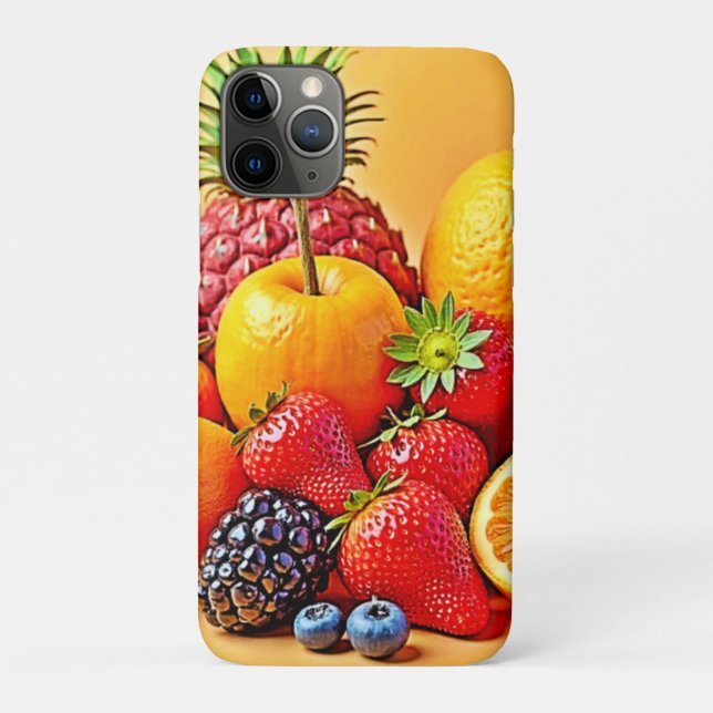 Coques Case-Mate iPhone Récolte Fraîche : Conception de Récolte de Fruits  (Dos)