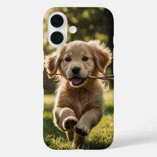 Coque Pour iPhone 16 Récupération Golden Retriever