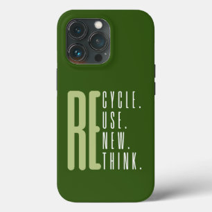 Case-Mate iPhone Case Recycler Réutiliser Réutiliser Repenser