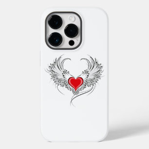 Coque Case-Mate iPhone Red Angel Coeur avec ailes