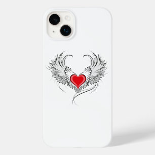Coque Case-Mate iPhone Red Angel Coeur avec ailes