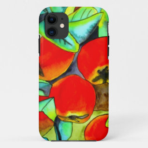 Coque Case-Mate iPhone Red Apples aquarelle art original