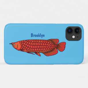 Case-Mate iPhone Case Red Arowana fish cartoon