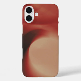 Coque Pour iPhone 16 Plus Red Blur
