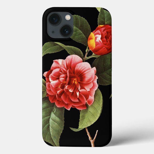 Coques Case-Mate iPhone Red Camellia, 1833 (Verso)