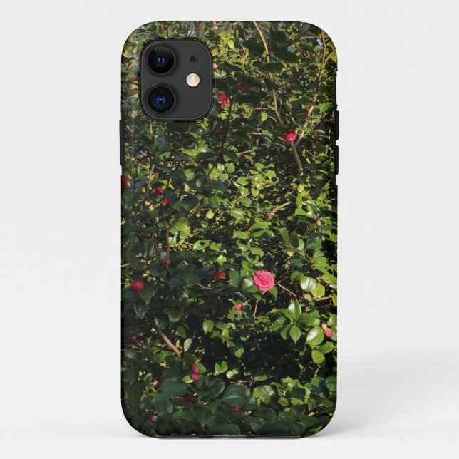 Coques Case-Mate iPhone Red Camellia Bush (Dos)