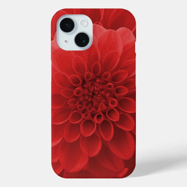 Coques Case-Mate iPhone Red Dahlia (Verso)