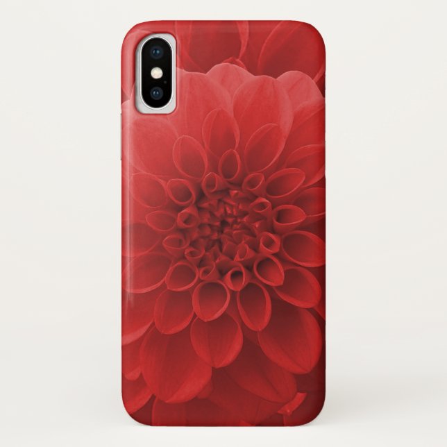 Coques Case-Mate iPhone Red Dahlia (Dos)