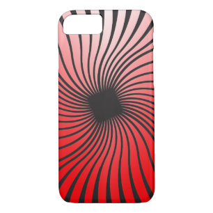 Coque Case-Mate iPhone Red Dizzy Spiral