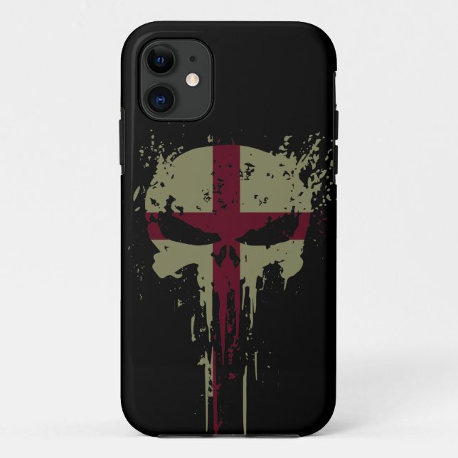 Coques Case-Mate iPhone Red England Grunge (Dos)