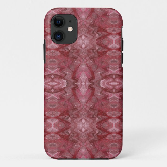 Coques Case-Mate iPhone Red Fractal iPhone 5 Coque-Mate ID personnalisé (Dos)