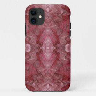 Coque iPhone 11 Red Fractal iPhone 5 Coque-Mate ID personnalisé