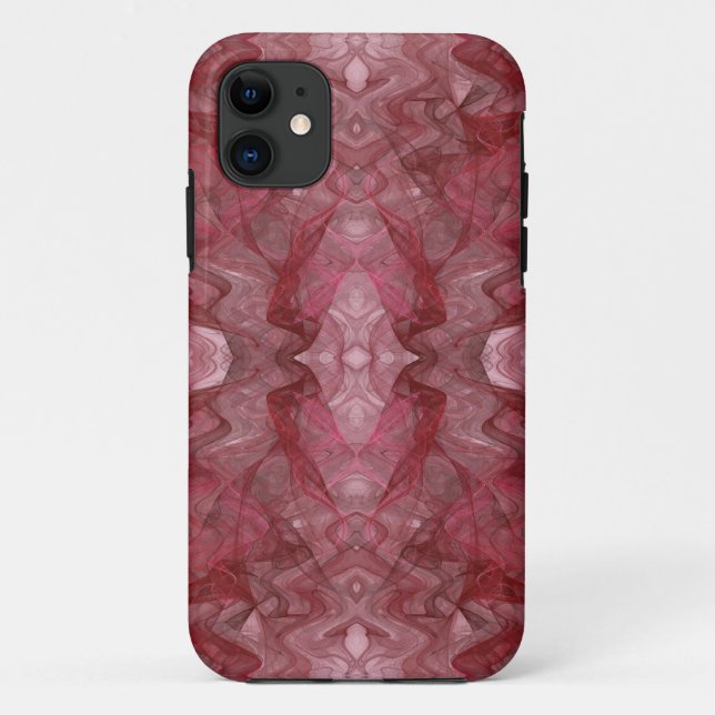 Coques Case-Mate iPhone Red Fractal iPhone 5 Coque-Mate ID personnalisé (Dos)