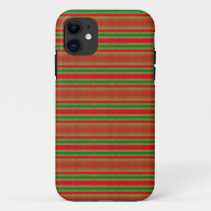 Case-Mate iPhone Case Red Green Gold Stripes