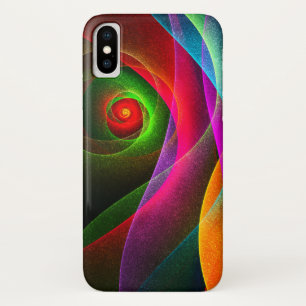 Case-Mate iPhone Case Red Green Orange Modern Abstrait Art Motif #22