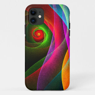 Case-Mate iPhone Case Red Green Orange Modern Abstrait Art Motif #22