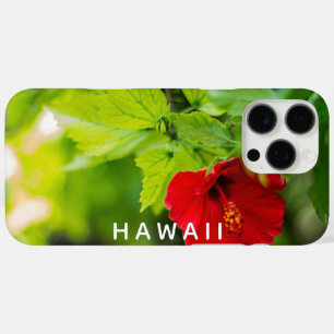 Coque iPhone 16 Pro Max Red Hibiscus Hawaii Tropical Flower iPhone