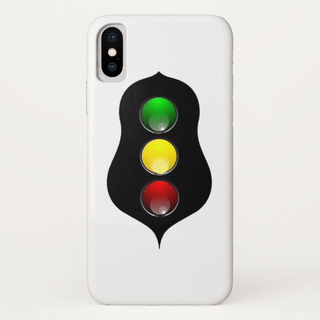 Coques Case-Mate iPhone Red Lights Design Féministe (Dos)