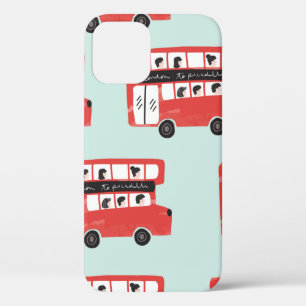 Case-Mate iPhone Case Red London Double Decker Bus sans joint Motif