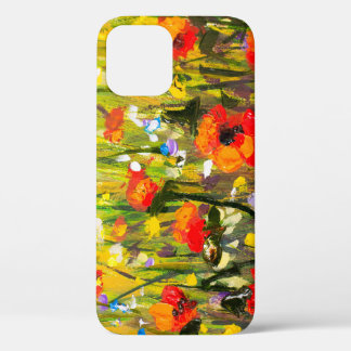Case-Mate iPhone Case Red Poppies Champ peinture Abstraite