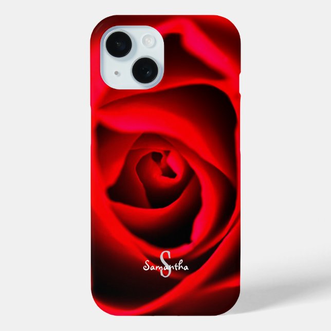 Coques Case-Mate iPhone Red Rose Phone case (Verso)